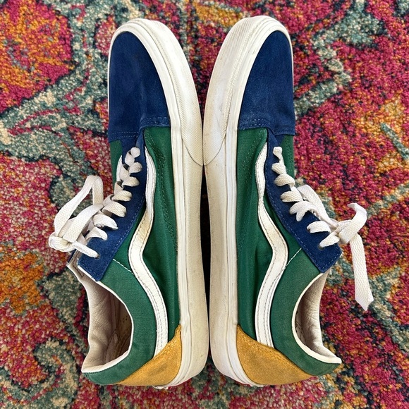 Vans | Unisex primary color Old Skool ‘Yacht Club’ suede/canvas sneaker M9 W10.5 - Picture 5 of 16